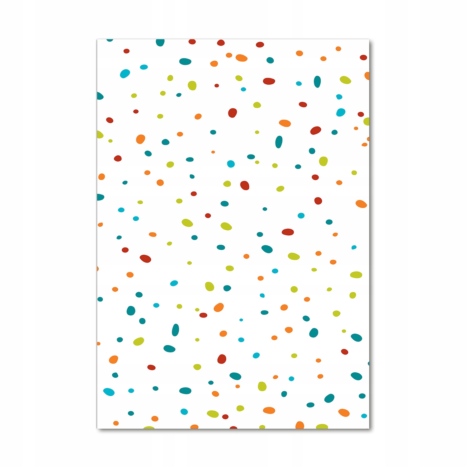 Fotoobraz sklo Barevné tečky 70x100 cm