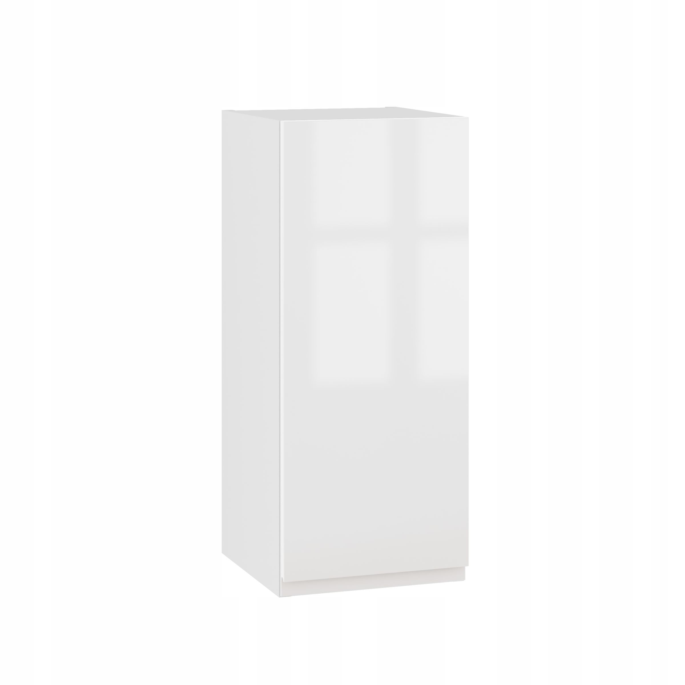 Kuchyňská skříňka 30 horní bílá bezúchytková Akryl