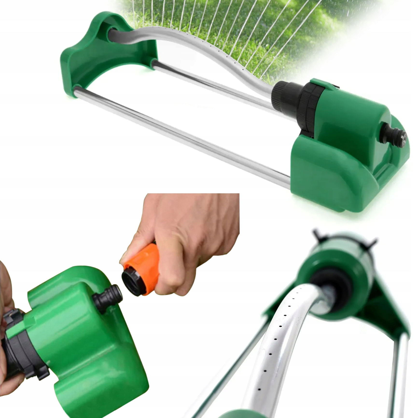 

Wahadłowy Zraszacz Ogrodowy Oscylacyjny 17 Dysz