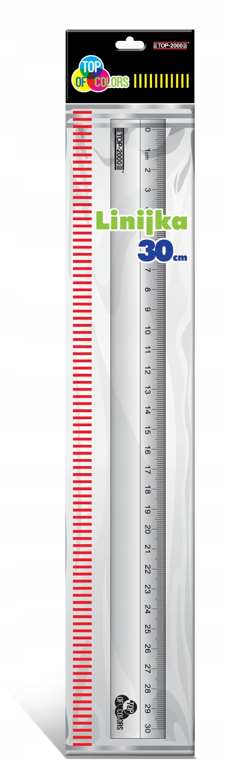 

Linijka aluminiowa 30cm Top 2000