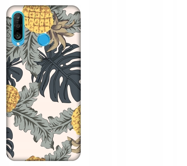 

Etui pokrowiec Huawei P30 Lite Ananas pineapple tr