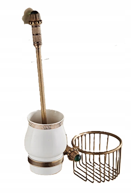Kúpeľňové doplnky Old Retro Mosadz Master Wc kefa