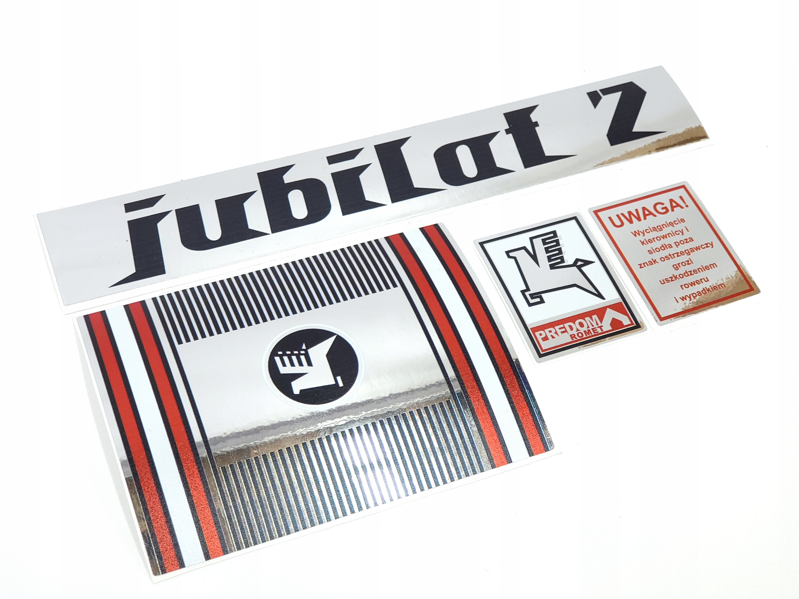 Новые наклейки Romet Jubilat 2 полный комплект