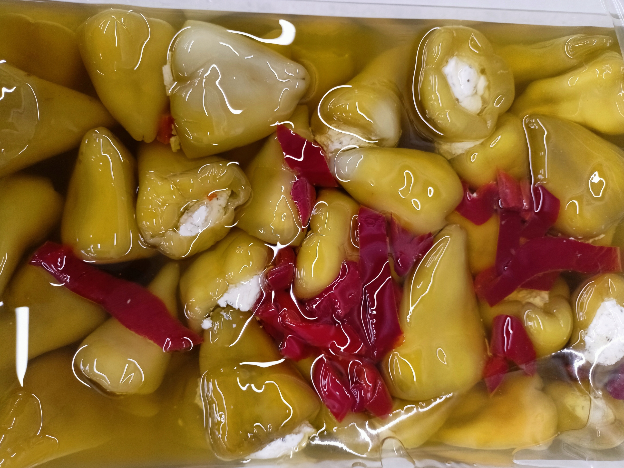 Papryczki zielone nadziewane serem 1,25kg