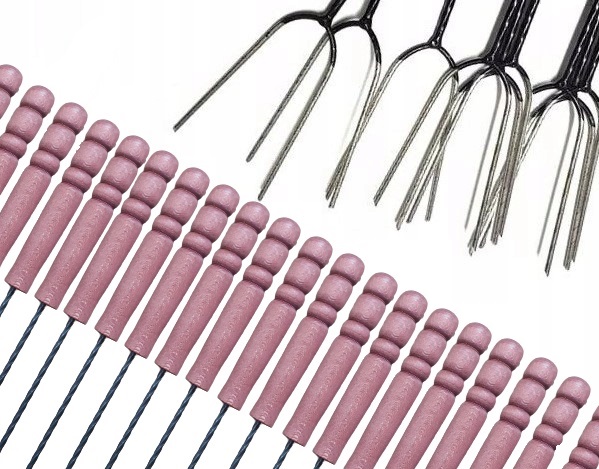 WIDEŁKI KIJE DO OGNISKA GRILLA KIJKI 120CM 20szt!