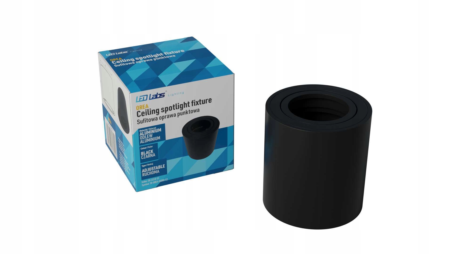 OPRAWA NATYNKOWA SUFITOWA LED GU10 TUBA RUCHOMA Rodzaj gwintu GU10