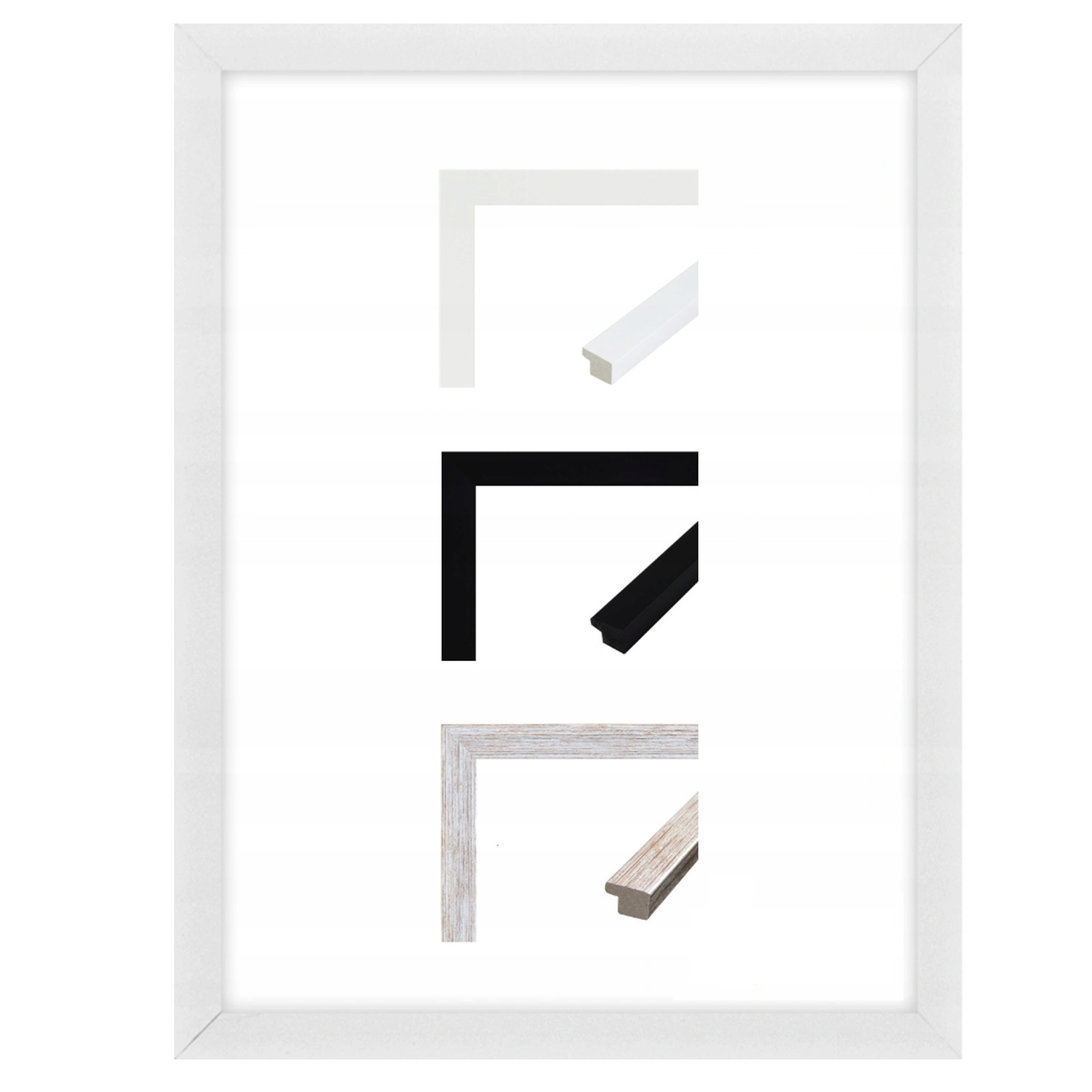 

Rama,ramka 15x23 -wik- 23x15 Biała