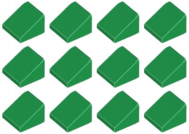 

Lego 54200 Skos 1x1 zielony (3g) 12 szt.