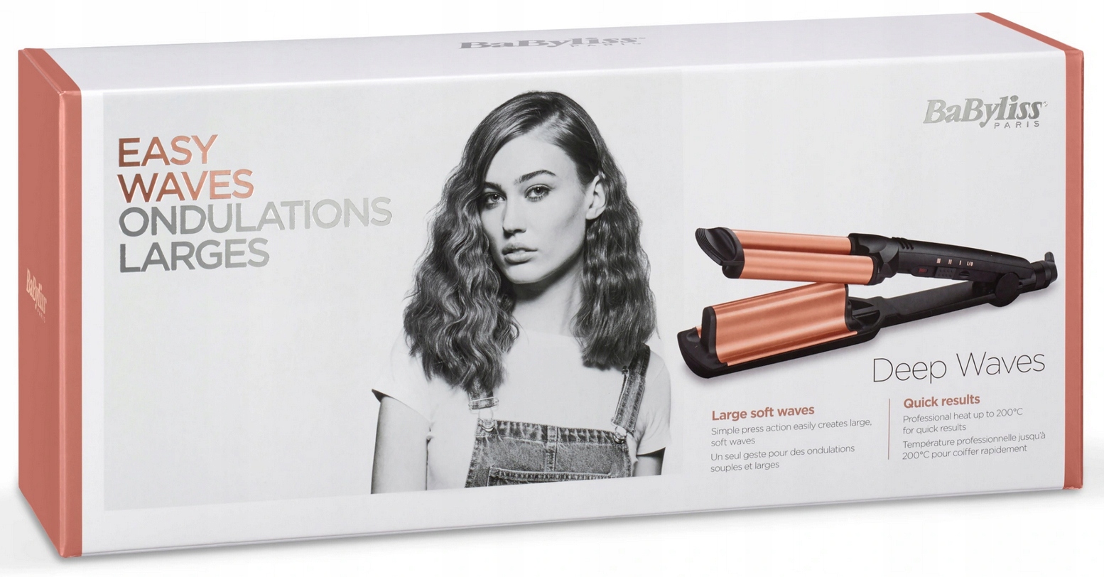 FALOWNICA KARBOWNICA CERAMICZNA BABYLISS W2447E Marka Babyliss