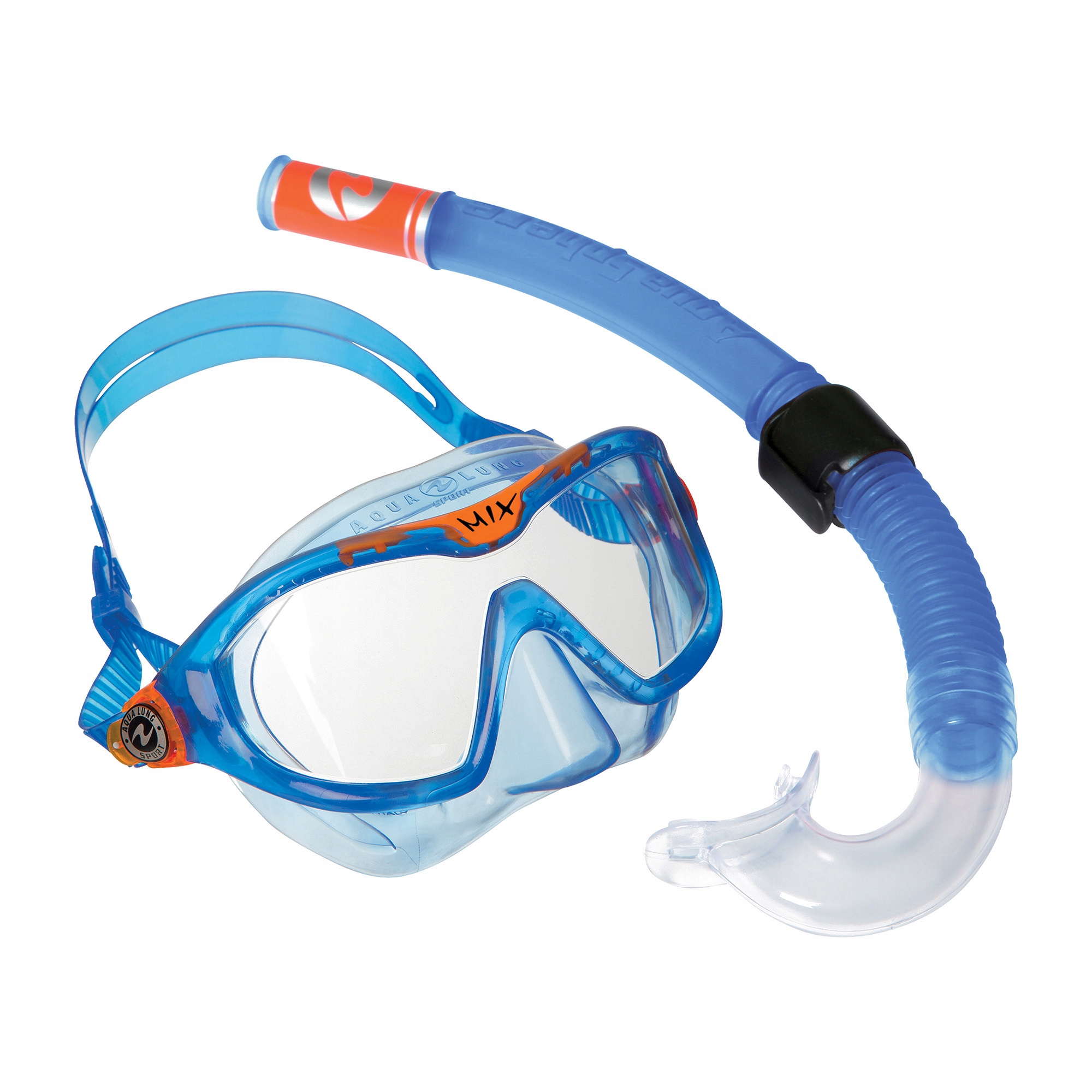 N784 Maska do nurkowania dziecięca Aqualung Mix Combo SC4254008 niebieski