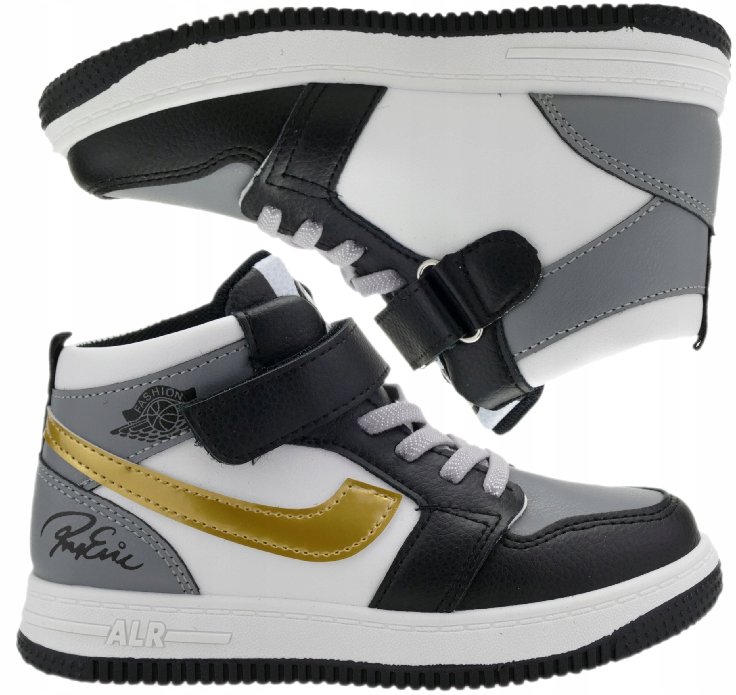 

Adidasy Dziecięce Wysokie Buty Sportowe Rzepy 34
