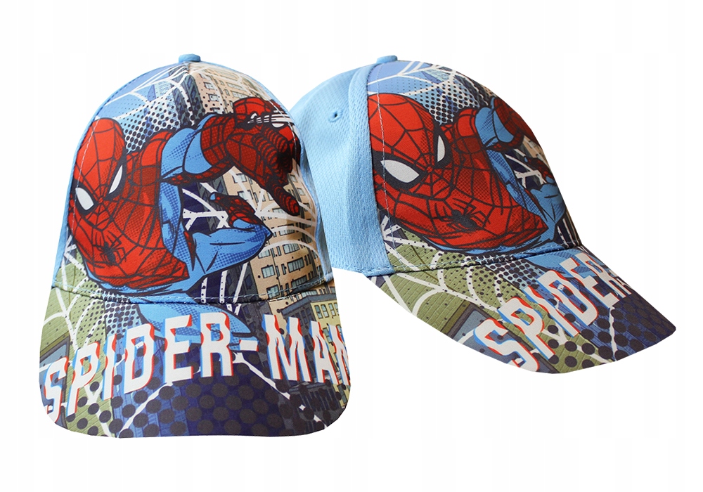 

Spiderman Marvel Czapka Dla Dziecka Daszek 52CM