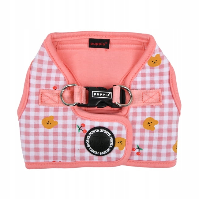 Levně Postroj/vesta pro psa Baba pink Puppia vel. S