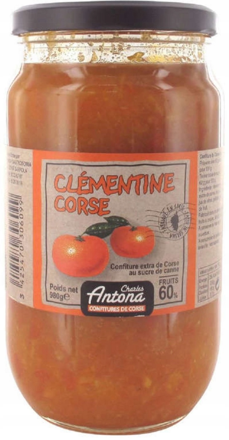 Charles Antona Zavařenina z Klementinek Korsika Francie 980 g