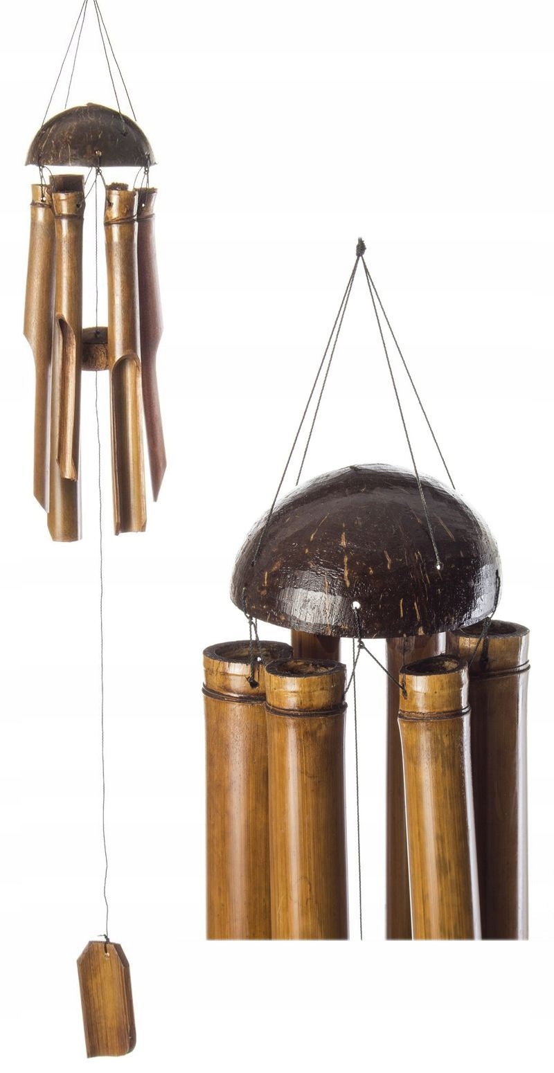 

Gong Wietrzny 80 CM Bambusowy Dzwonek Indonezja