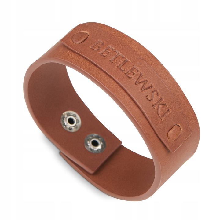 

Bransoletka Męska Damska Skóra Naturalna Betlewski