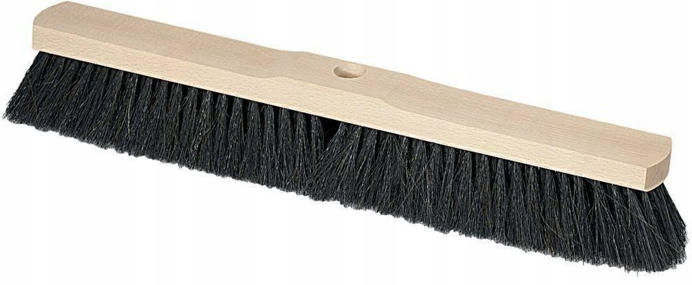 Levně Smeták průmyslový, s vláskem příroda., 60 cm
