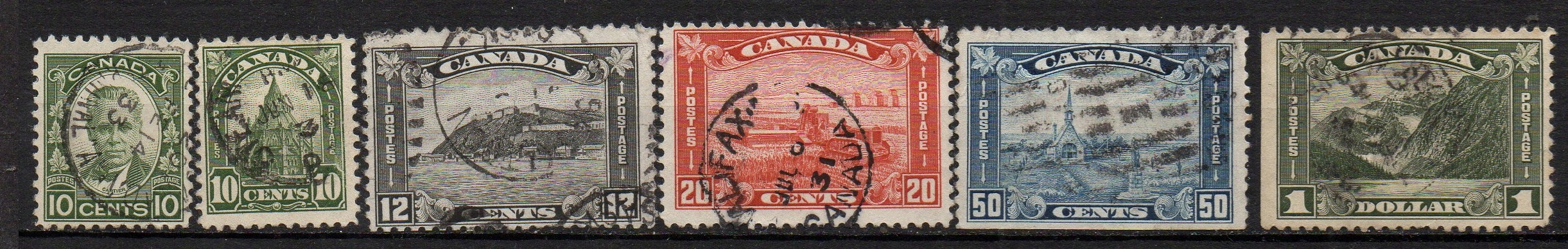 Kanada - 1930 Mi 151-55