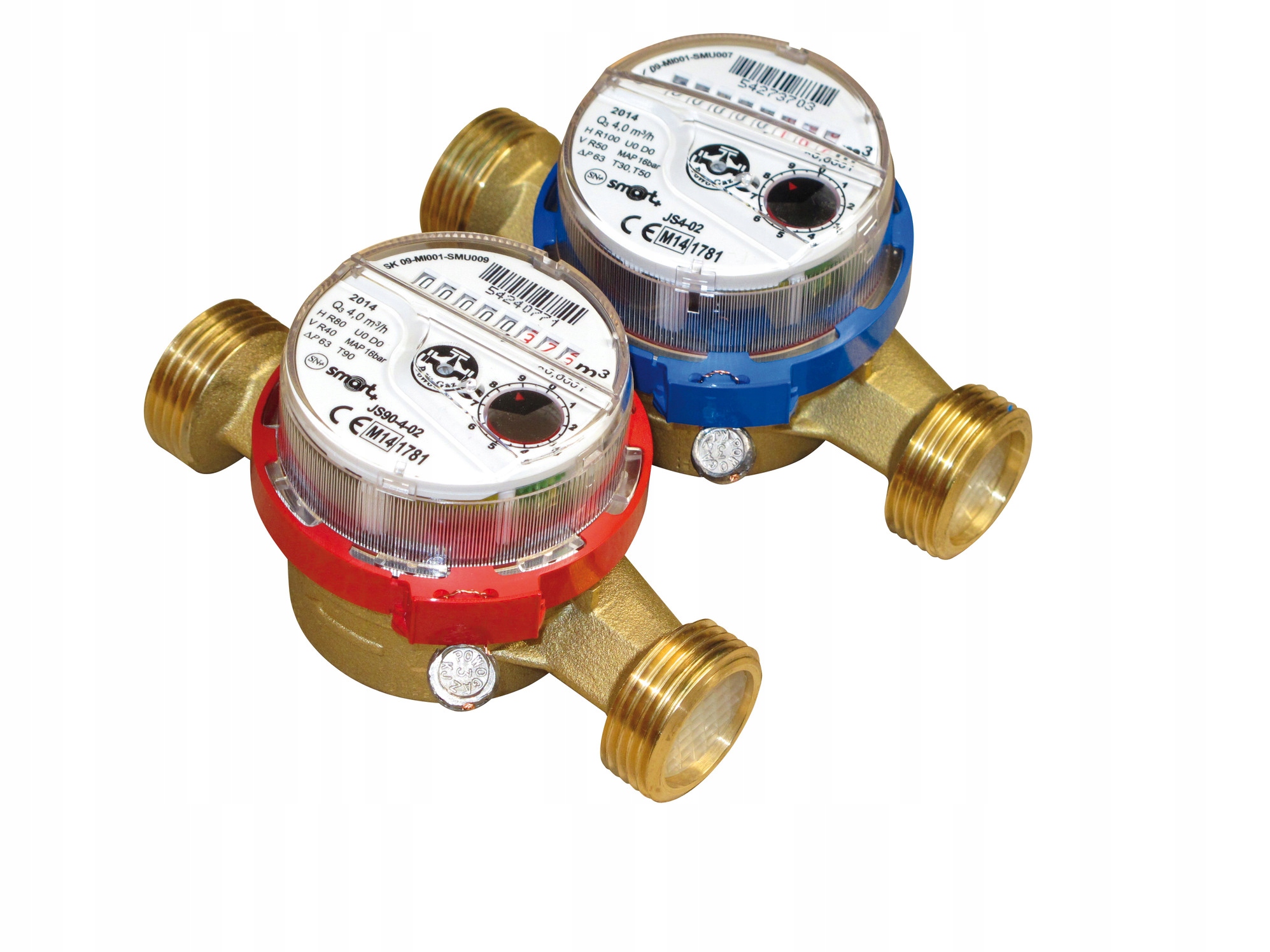 Vodoměr Js Smart+ 2.5M3/H DN15 30° 110-G3/4" MID R100/50 Antimagnetický