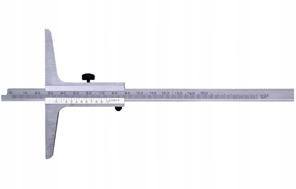 GŁĘBOKOŚCIOMIERZ ANALOGOWY 200MM LIMIT