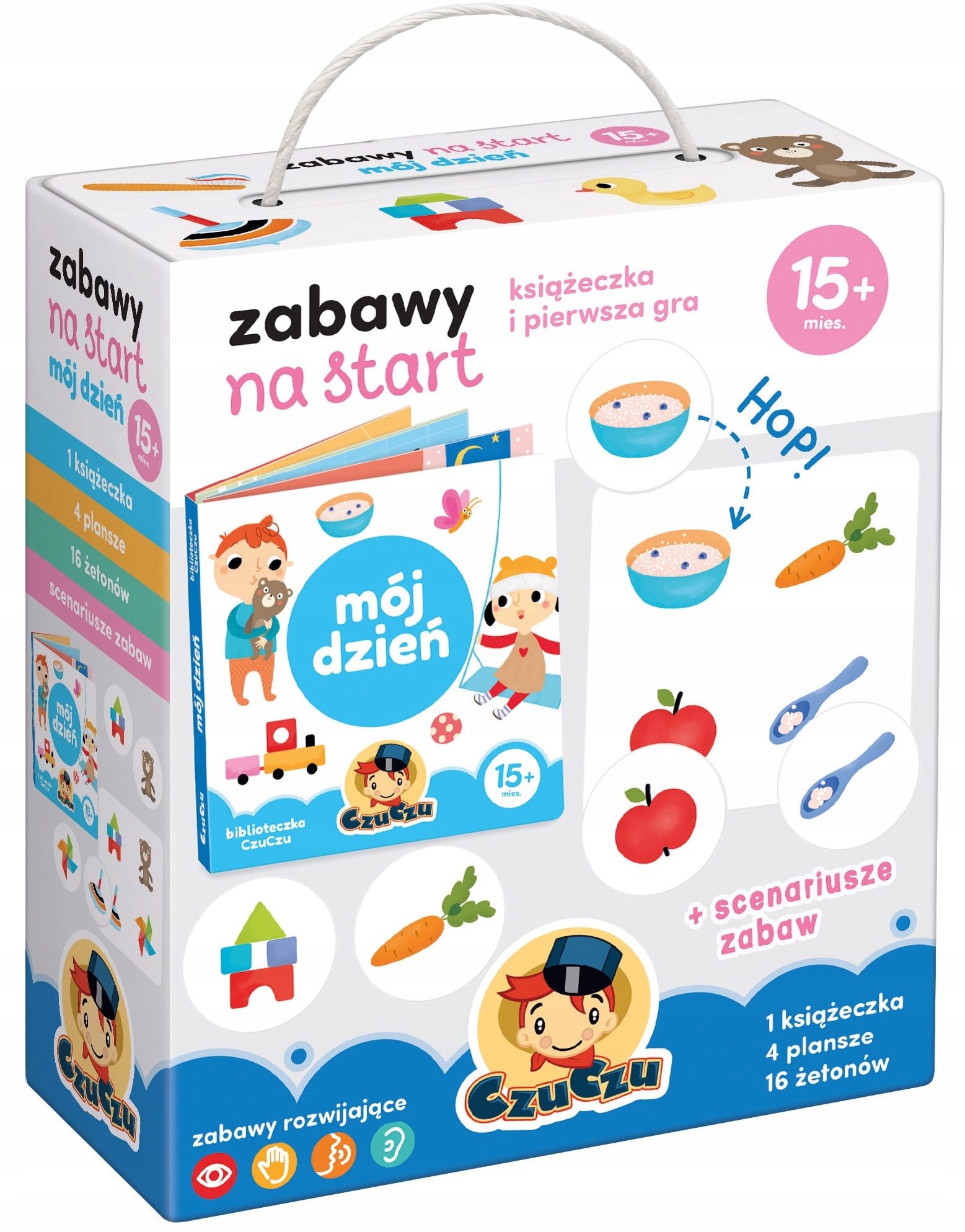

Czuczu Zabawy Na Start Mój Dzień Książeczka I Gra