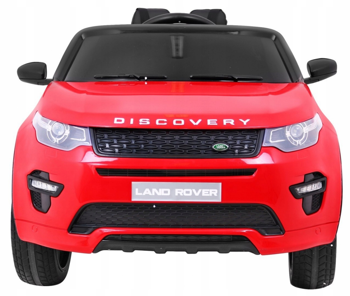 Auto dla dzieci Czerwony Pilot 5-pkt pasy Land Rover Discovery