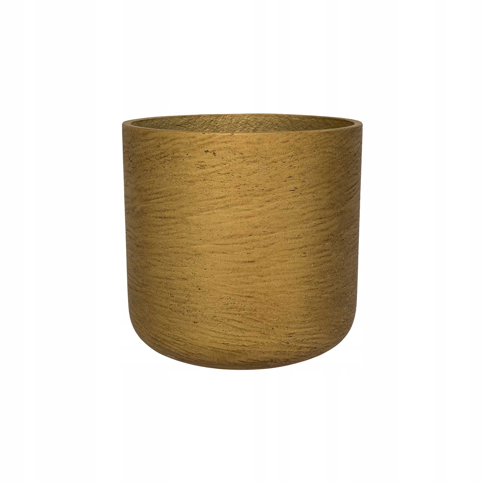 

naturalna kamienna Złota doniczka Charlie 18/17