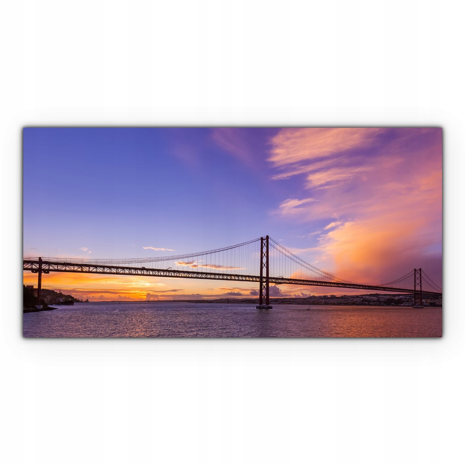 

Obraz na płótnie z foto 100x50 Lizbona Most Miasto