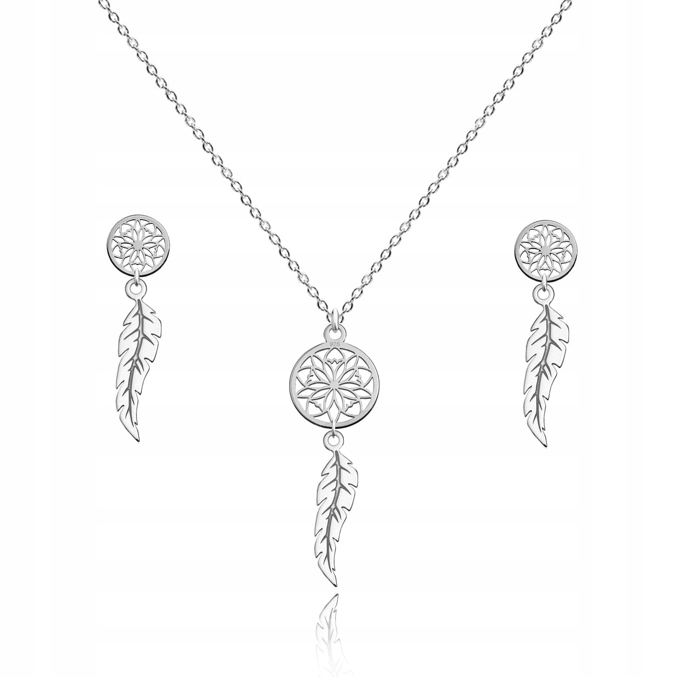 

Komplet Mały Łapacz Snów Dreamcatcher srebro 925