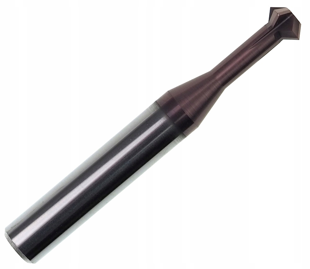 Frez fazownik dwustronny wsteczny Vhm fi 5.0 90° stopni 55HRC