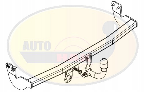 Hak holowniczy odkręcany CITROEN DS3 02.2010- P41 Producent Auto-hak