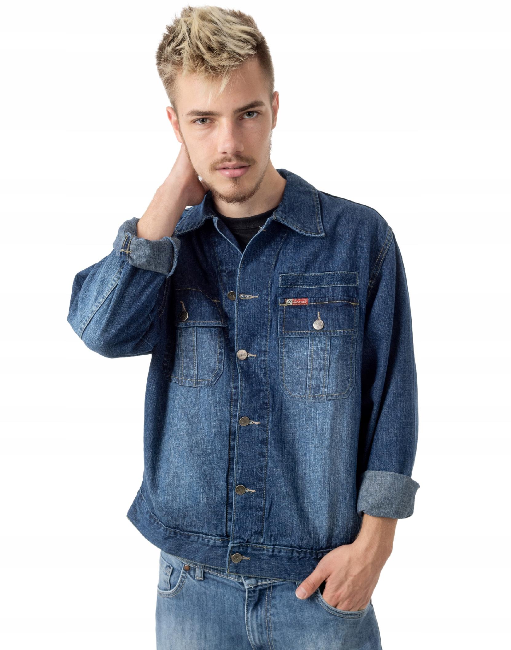

Kurtka Katana Bluza Męska Jeansowa Jupa J97-4 r XL