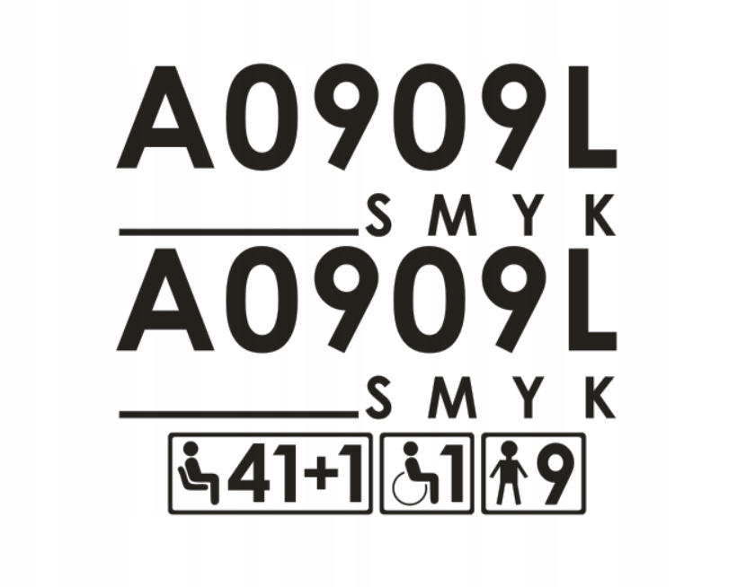 Samolepky Autosan Smyk A0909L