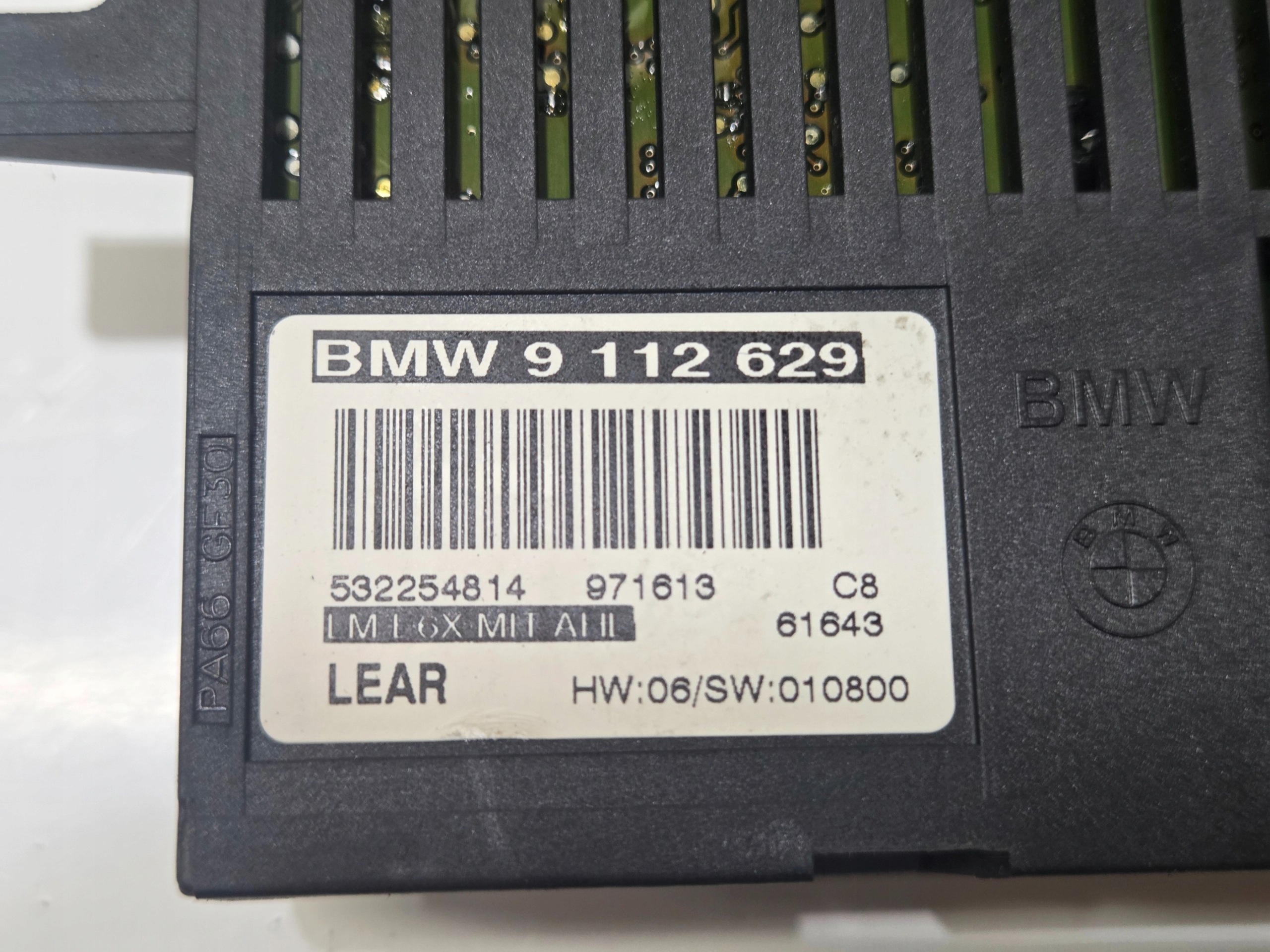 module unité de commande électronique uce feux BMW E60 E61 AHL 9112629