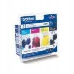 LC-980 Valbp (atrament multipack-čierna+tri farby) LC980VALBP