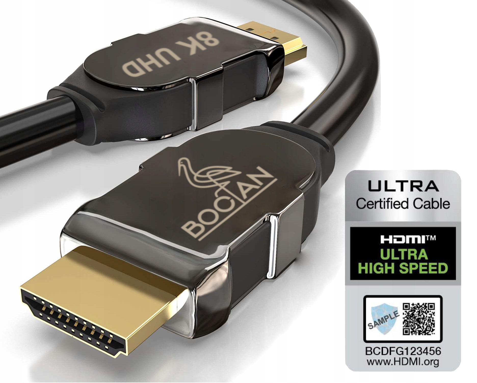 

Kabel Hdmi 2.1 Premium 8K 60HZ 3D Miedź Bocian 3m