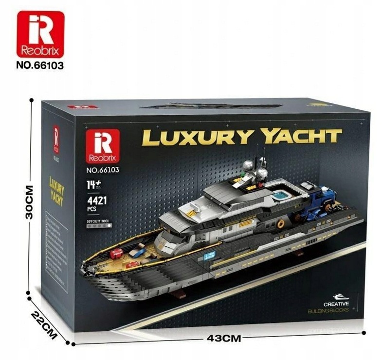 Klocki Luxury Yacht 4421el