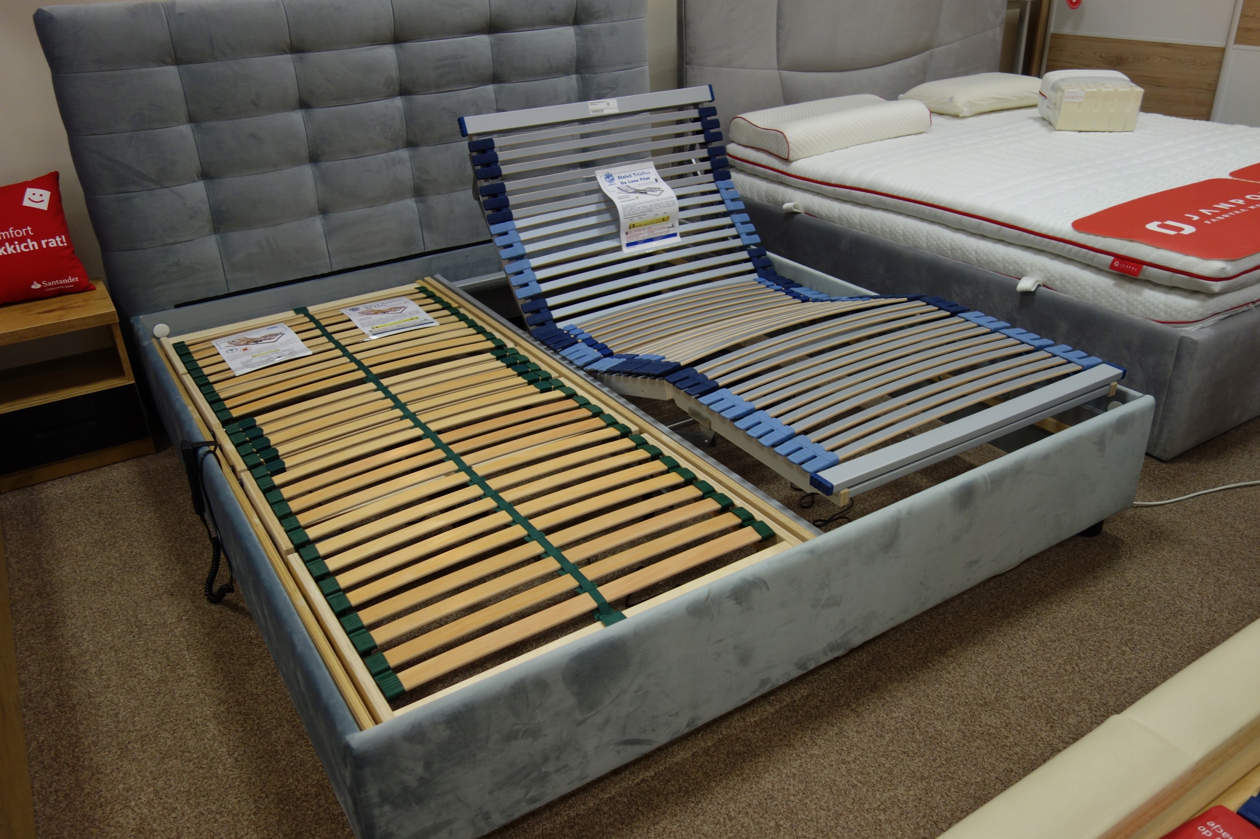 Stelaż Trioflex Deluxe Pilot 100x200 KOŁO Liczba listew 42