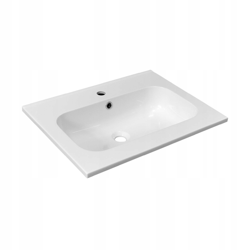 Sapho Sidra kompozitné umývadlo 61x46 cm biele SD061