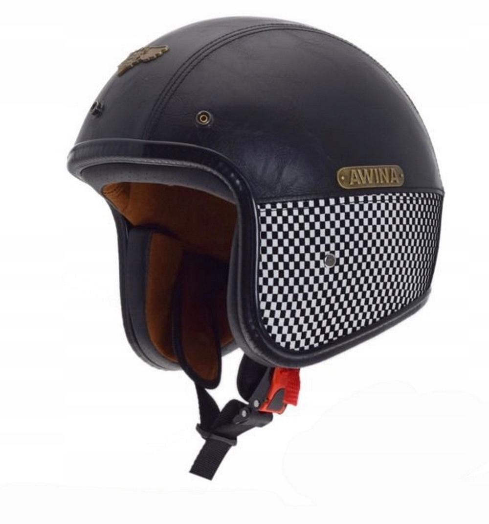 KASK OTWARTY SKÓRZANY ORZESZEK AWINA + DASZEK r.L Producent Awina