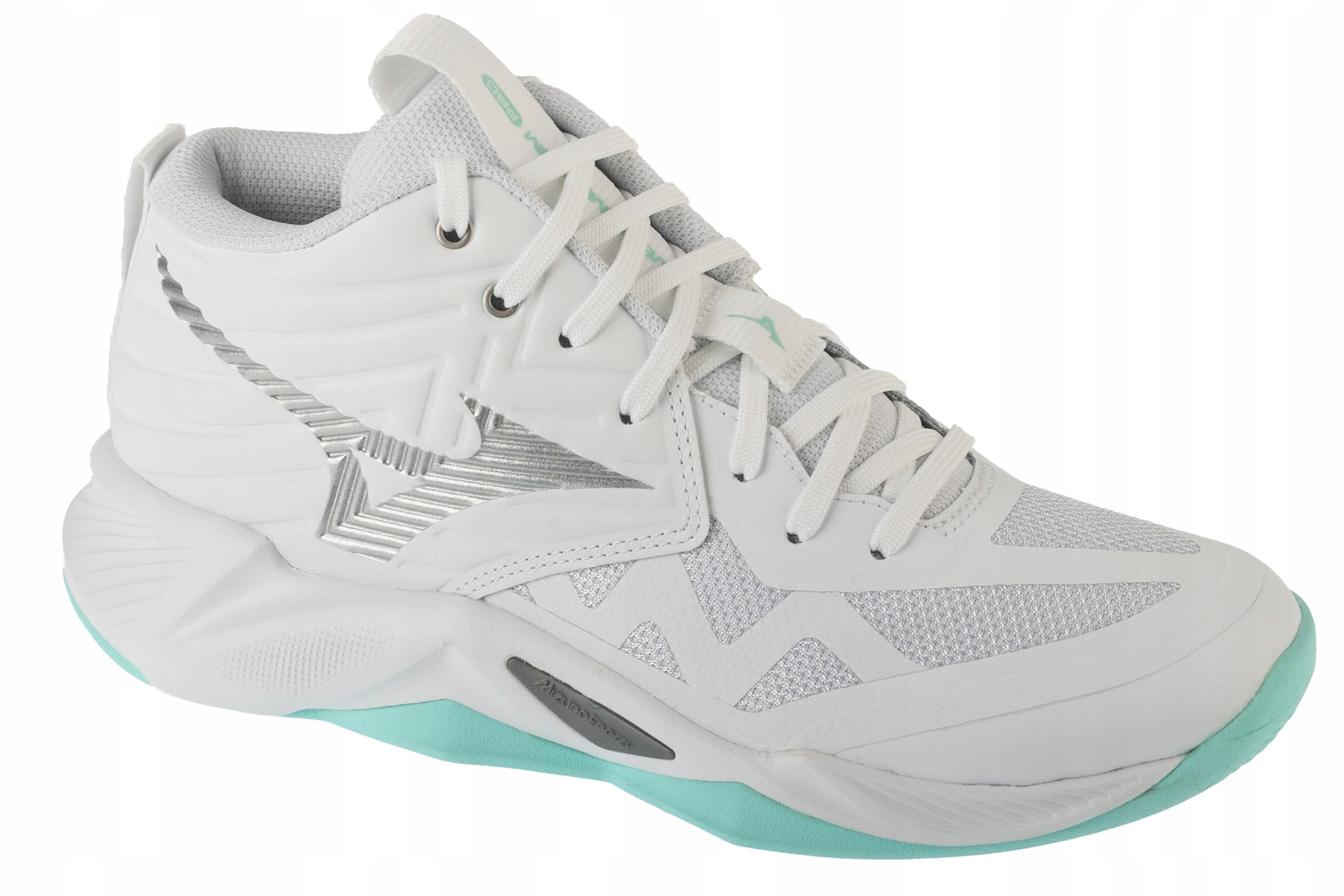 MIZUNO WAVE MOMENTUM PRO MID -38- Buty Do Siatkówki Damskie Biały