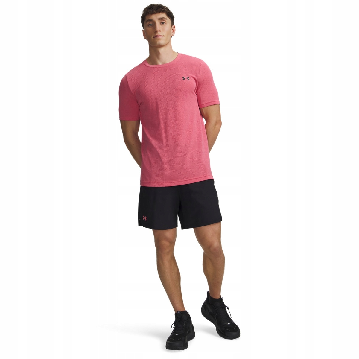 Męskie spodenki treningowe Under Armour Vanish Woven 6in Shorts Czarny S