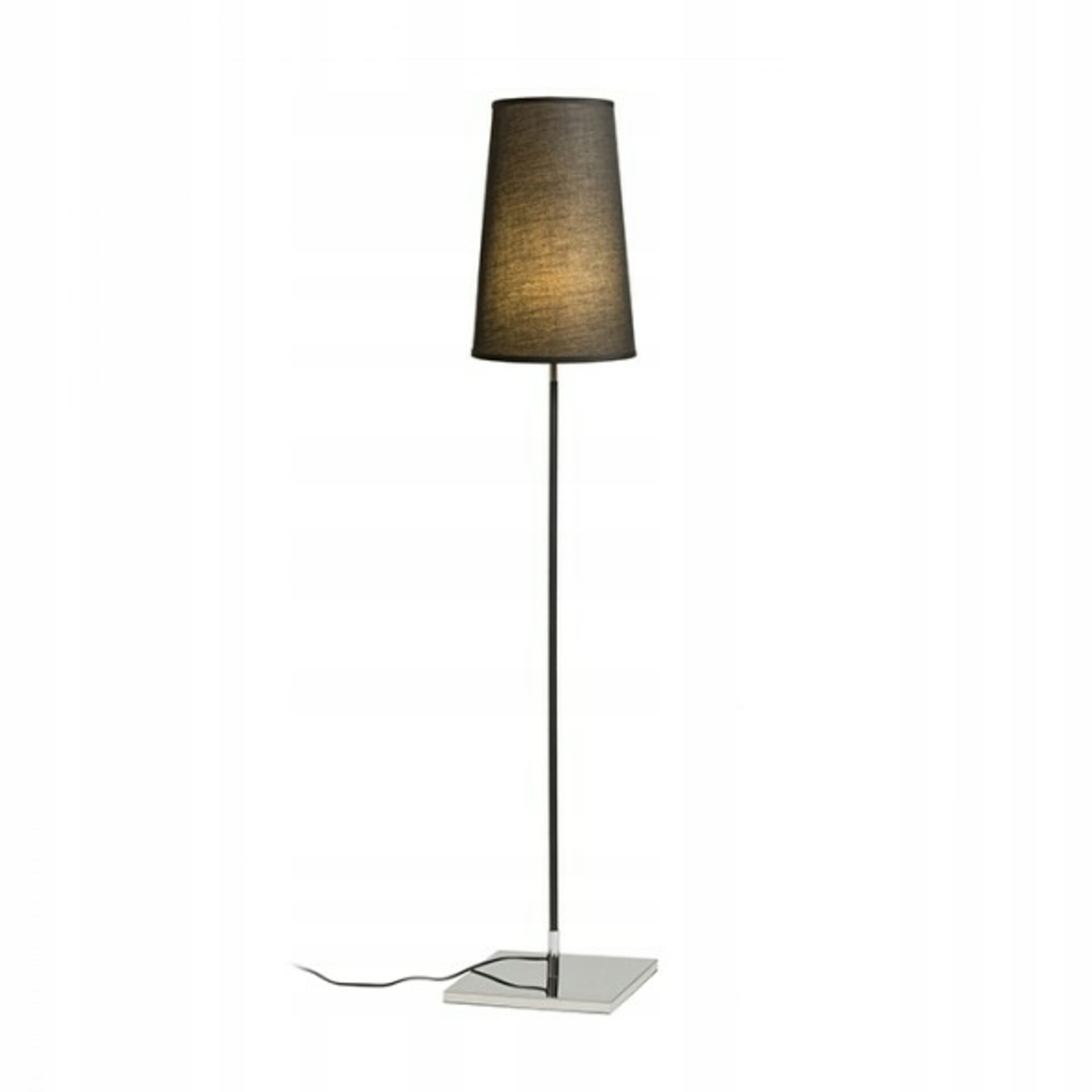 Stojanová lampa Rendl Lulu čierna/chróm E27, max. 28 W, 161 cm