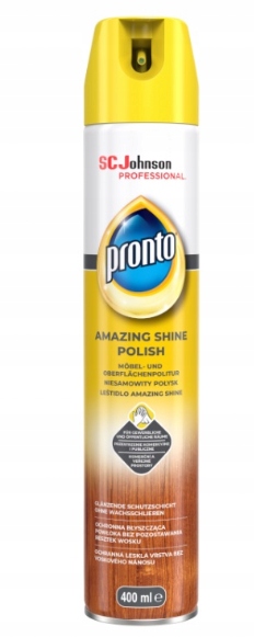 

Pronto Wood Amazing Shine Polish 400 ml