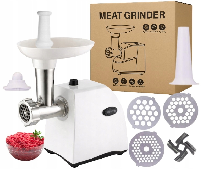 Elektrický Mlýnek Na Maso Výkonný Kráječ Víceúčelový