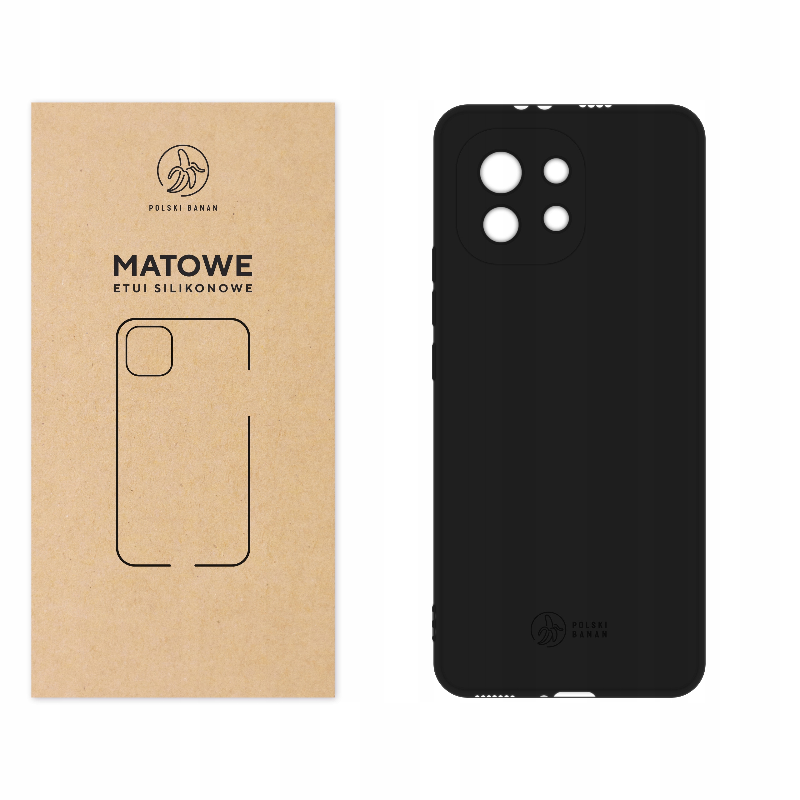 

Etui Matowe do Xiaomi Mi 11 czarne