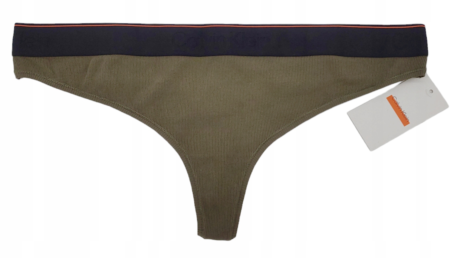 Dámská tanga Tanga Preston Calvin Klein High Leg Thong 0040111WAE LI1 vel. 2 x