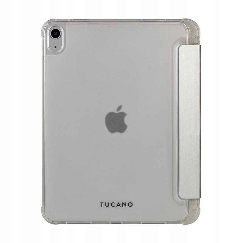 Tucano Satin Case Pouzdro pro iPad 10.9" 2022 Magnet Stand stříbrné