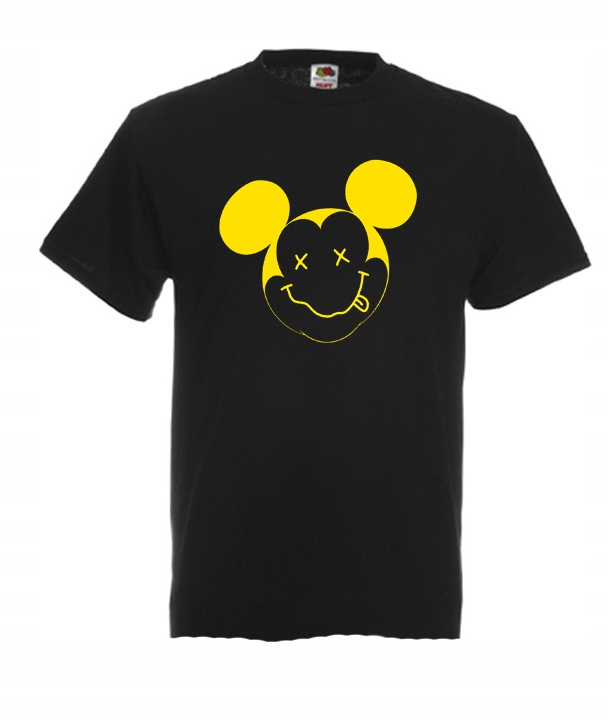 

M Koszulka Męska Myszka Miki Mickey Mouse Wzory