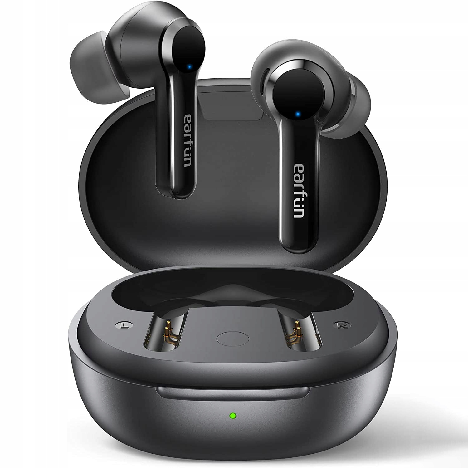 Bezdrôtové slúchadlá do uší Bluetooth Earfun Air Pro 2 Anc čierne